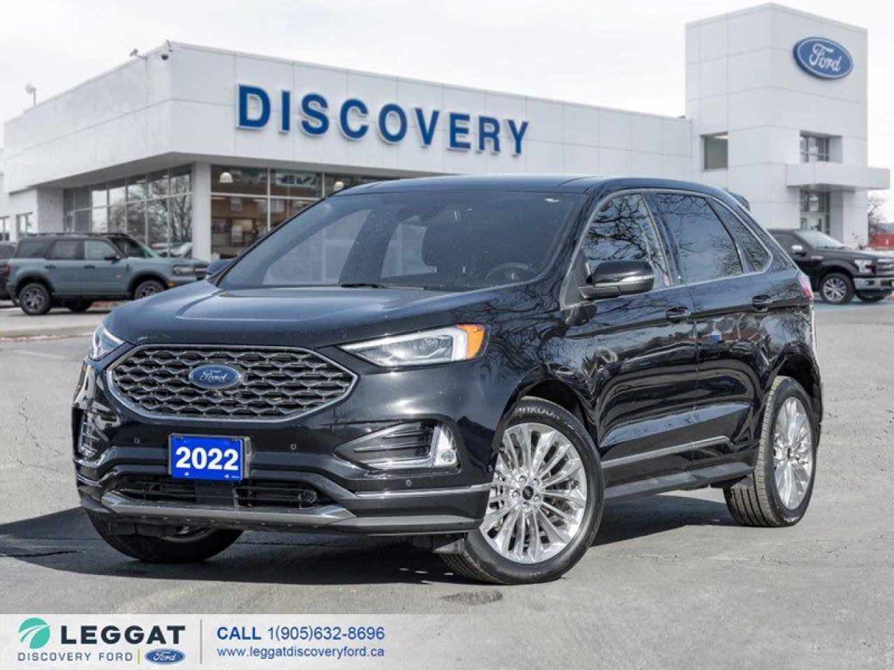 Used 2022 Ford Edge Titanium | AWD |ROOF |ADP CRUISE |ELITE PKG | 20s for sale in Burlington, ON