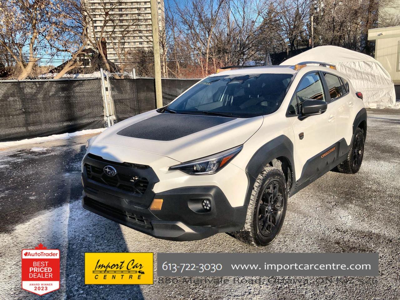 Used 2024 Subaru XV Crosstrek Wilderness WILDERNESS!!  182HP, RAISED SUSPENSION, for sale in Ottawa, ON