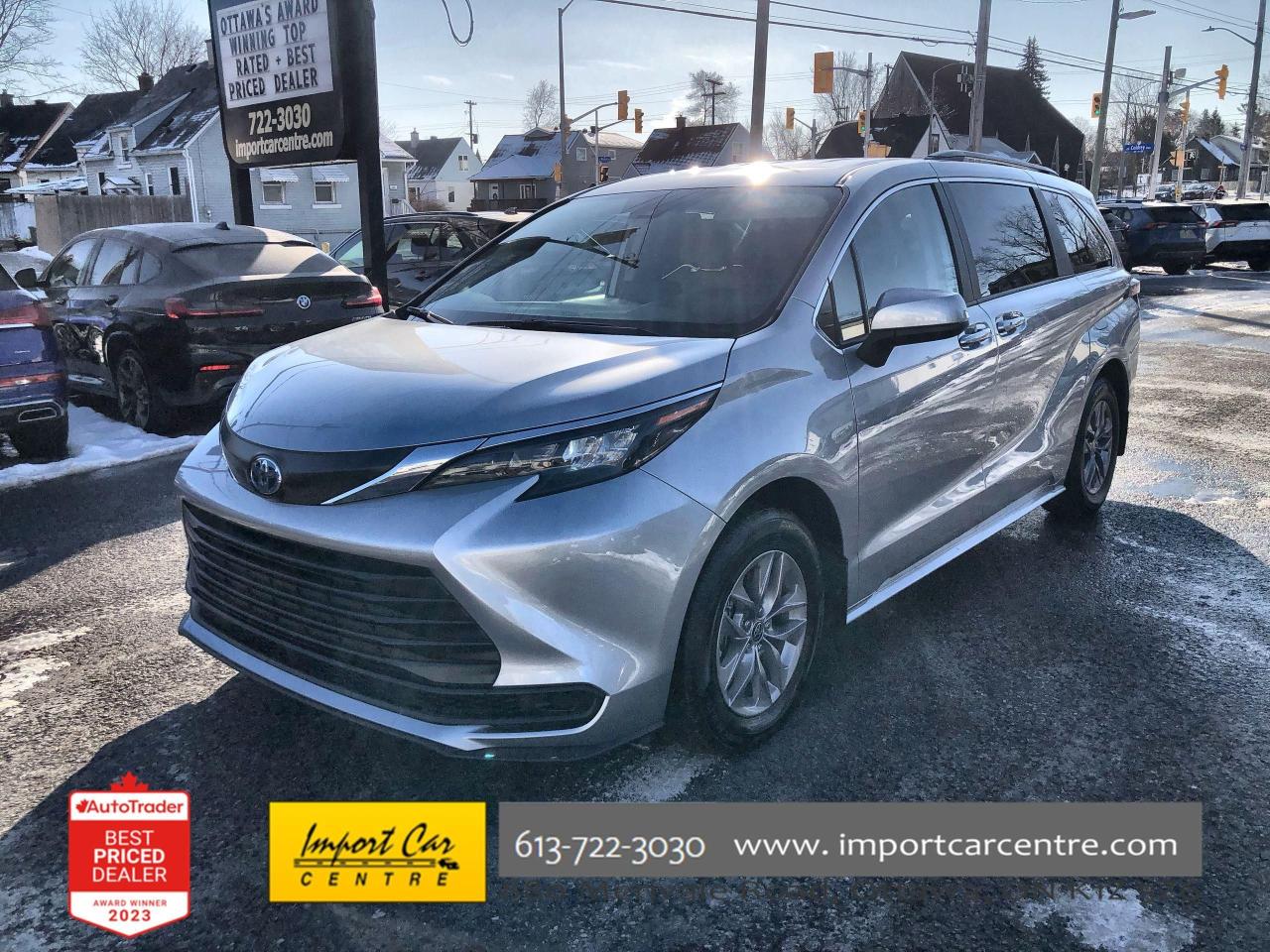 Used 2024 Toyota Sienna LE 8-Passenger HYBRID AWD!!  8 PASS., HTD. SEATS & for sale in Ottawa, ON