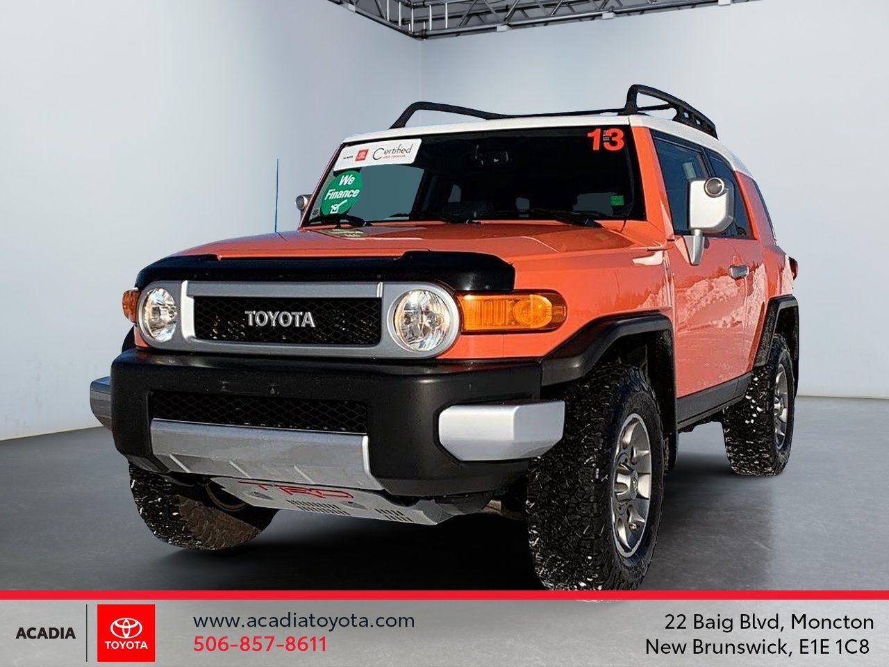 Used 2013 Toyota FJ Cruiser  for sale in Moncton, NB