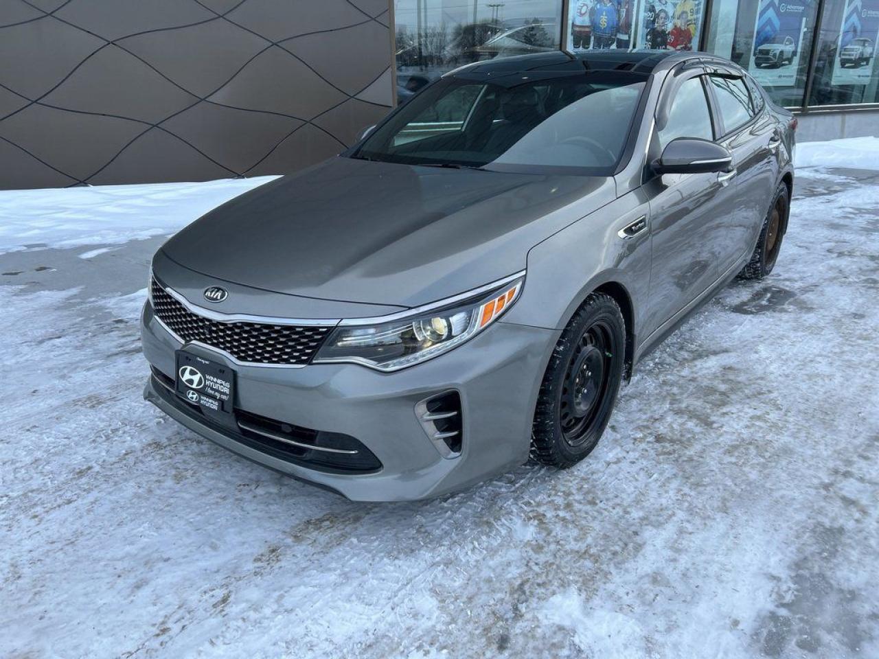 Used 2016 Kia Optima SXL Turbo w/Black for sale in Winnipeg, MB