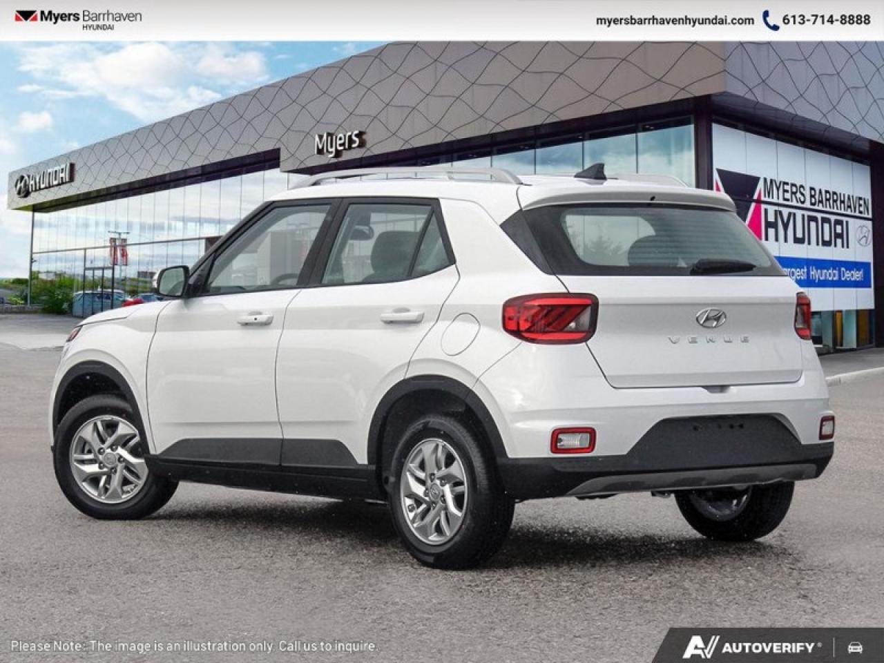2025 Hyundai Venue Preferred IVT  - Heated Seats - $183 B/W Photo3