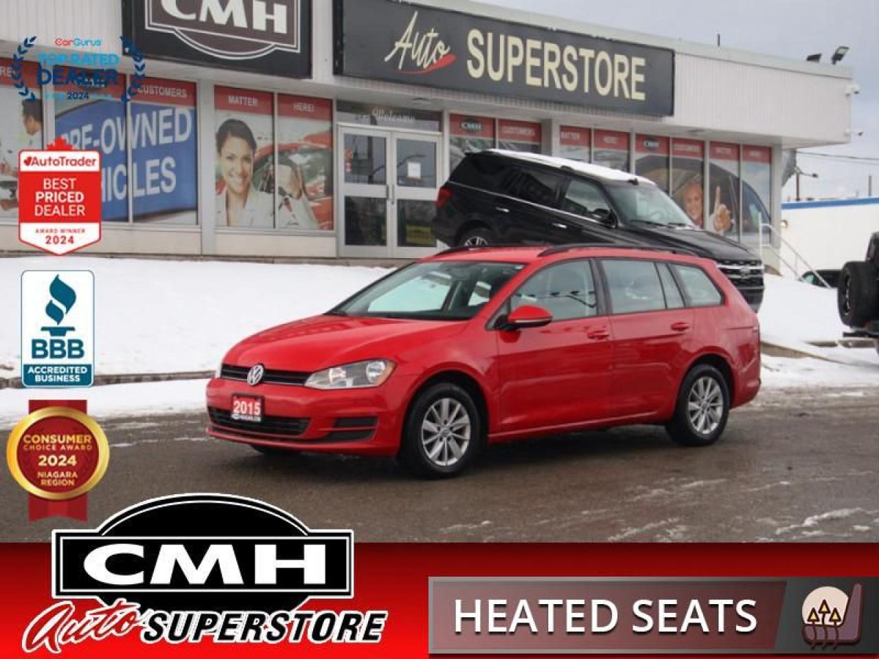 Used 2015 Volkswagen Golf Sportwagen Comfortline  **LOW KMS** for sale in St. Catharines, ON