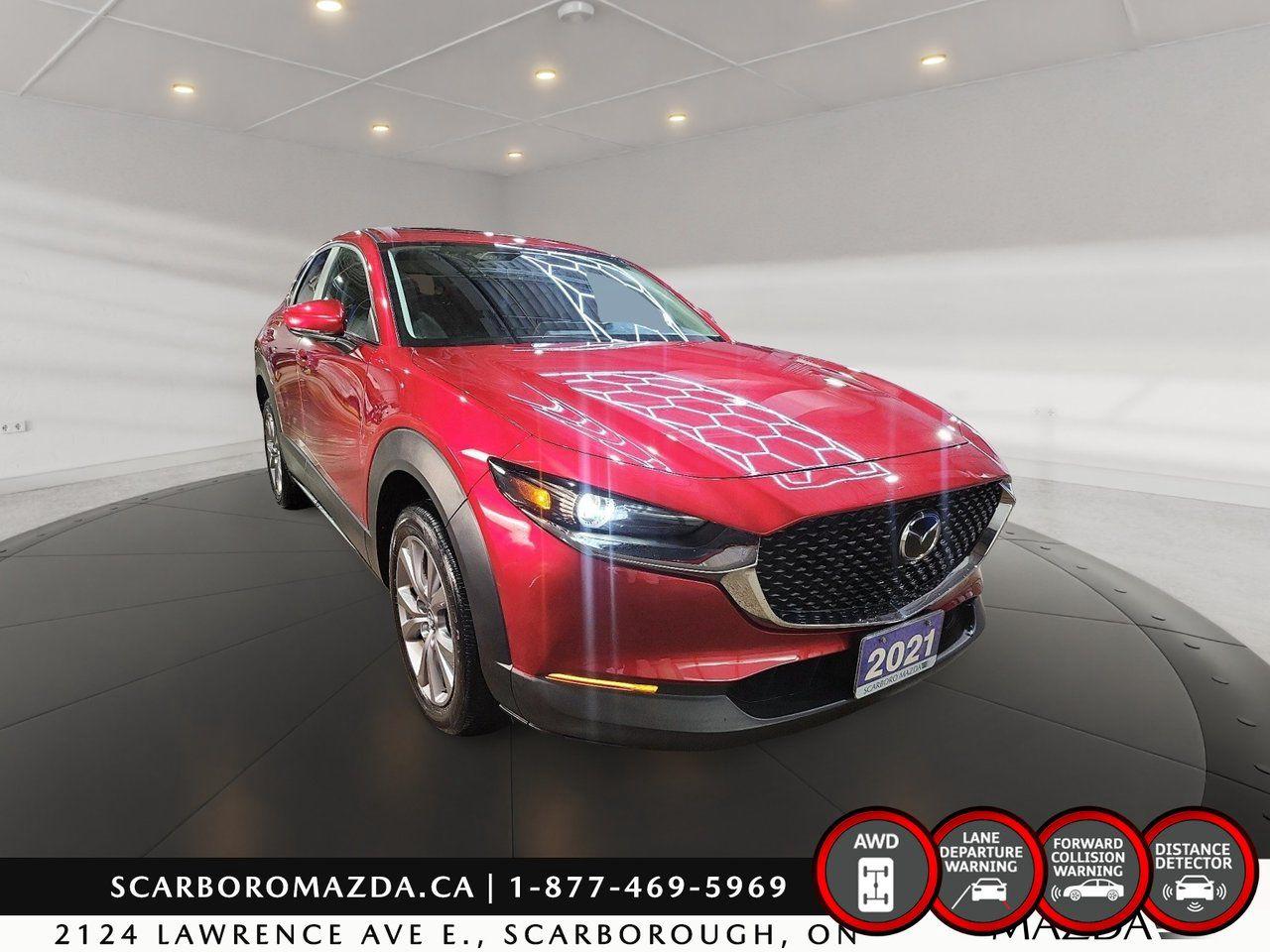 Used 2021 Mazda CX-30 AWD|SUNROOF|1 OWNER CLEAN CARFAX for sale in Scarborough, ON