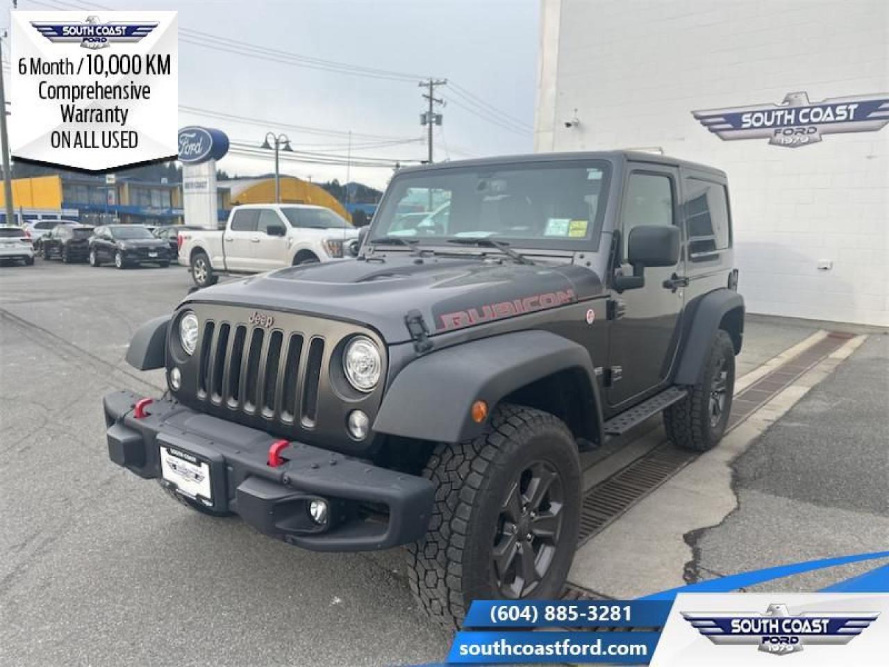 Used 2018 Jeep Wrangler JK Rubicon for sale in Sechelt, BC