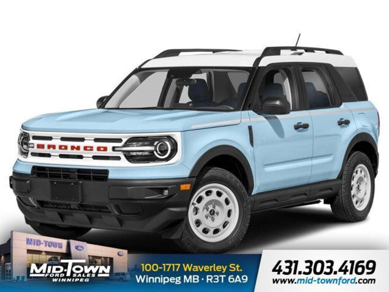 New 2024 Ford Bronco Sport Heritage for sale in Winnipeg, MB