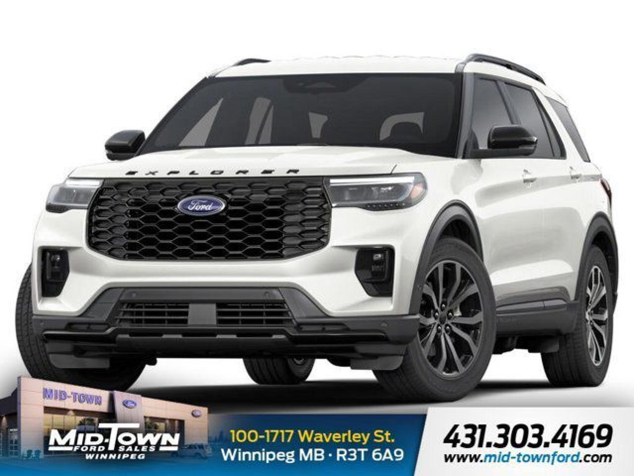 New 2025 Ford Explorer Platinum | Adaptive Headlights | Lux Leather Pack for sale in Winnipeg, MB