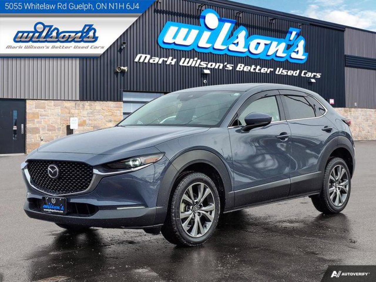 Used 2020 Mazda CX-30 GT, Sunroof, Leather, Heated Seats, Power Seats, Keyless Entry, Alloy Wheels and More! for sale in Guelph, ON