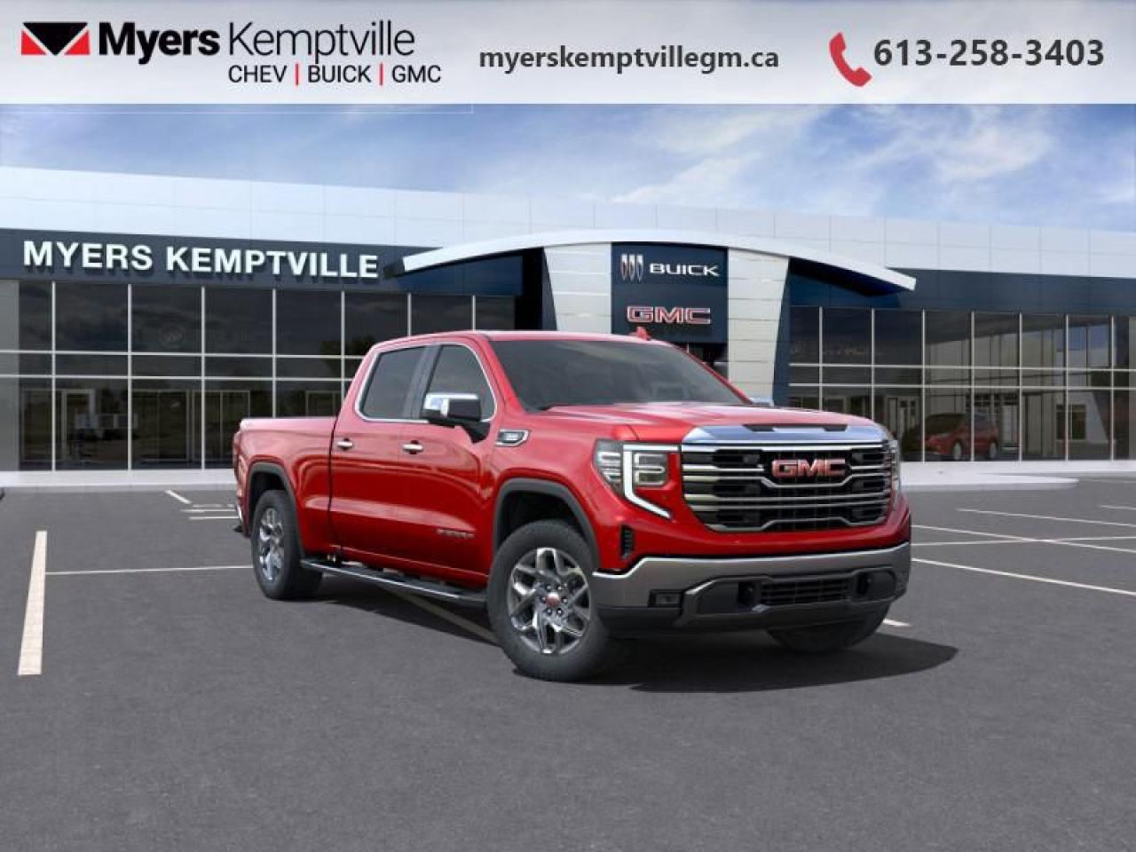 New 2025 GMC Sierra 1500 SLT  - Sunroof - Diesel Engine for sale in Kemptville, ON