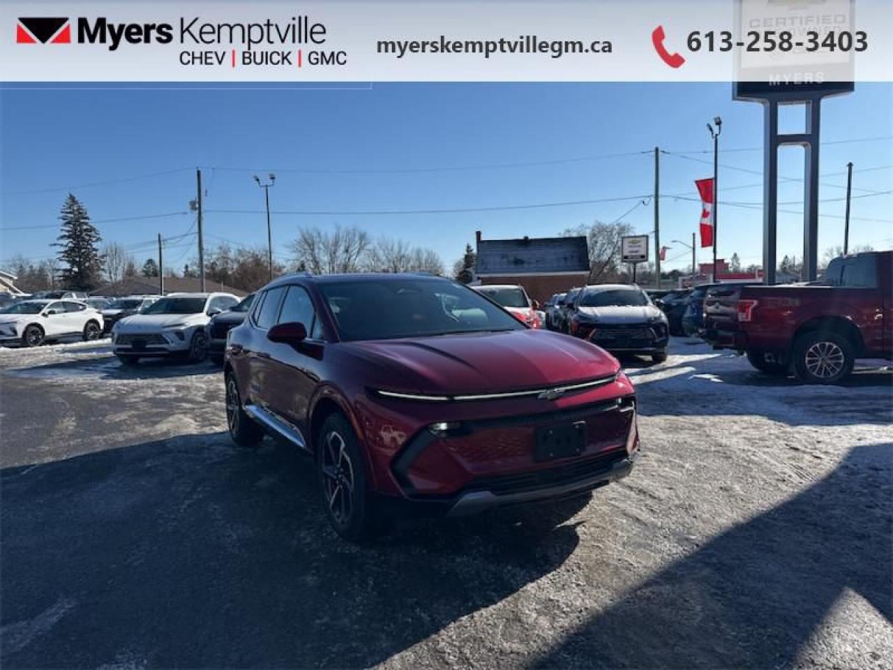 New 2025 Chevrolet Equinox EV LT  - Sunroof for sale in Kemptville, ON