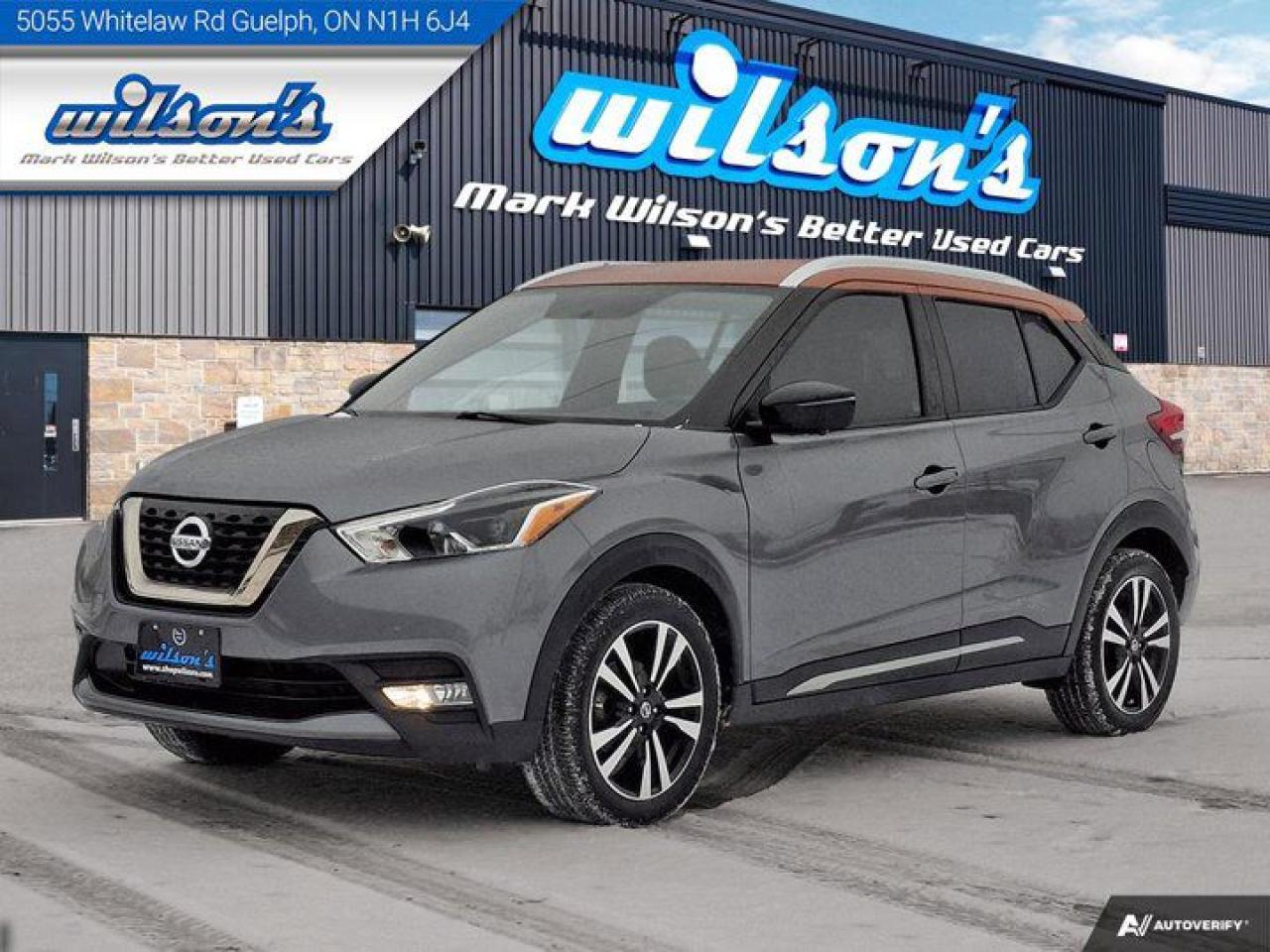 Used 2019 Nissan Kicks SR  | Leather | Bose Audio | Heated Seats | Remote Start | Carplay + Android | Reverse Cam & more!! for sale in Guelph, ON