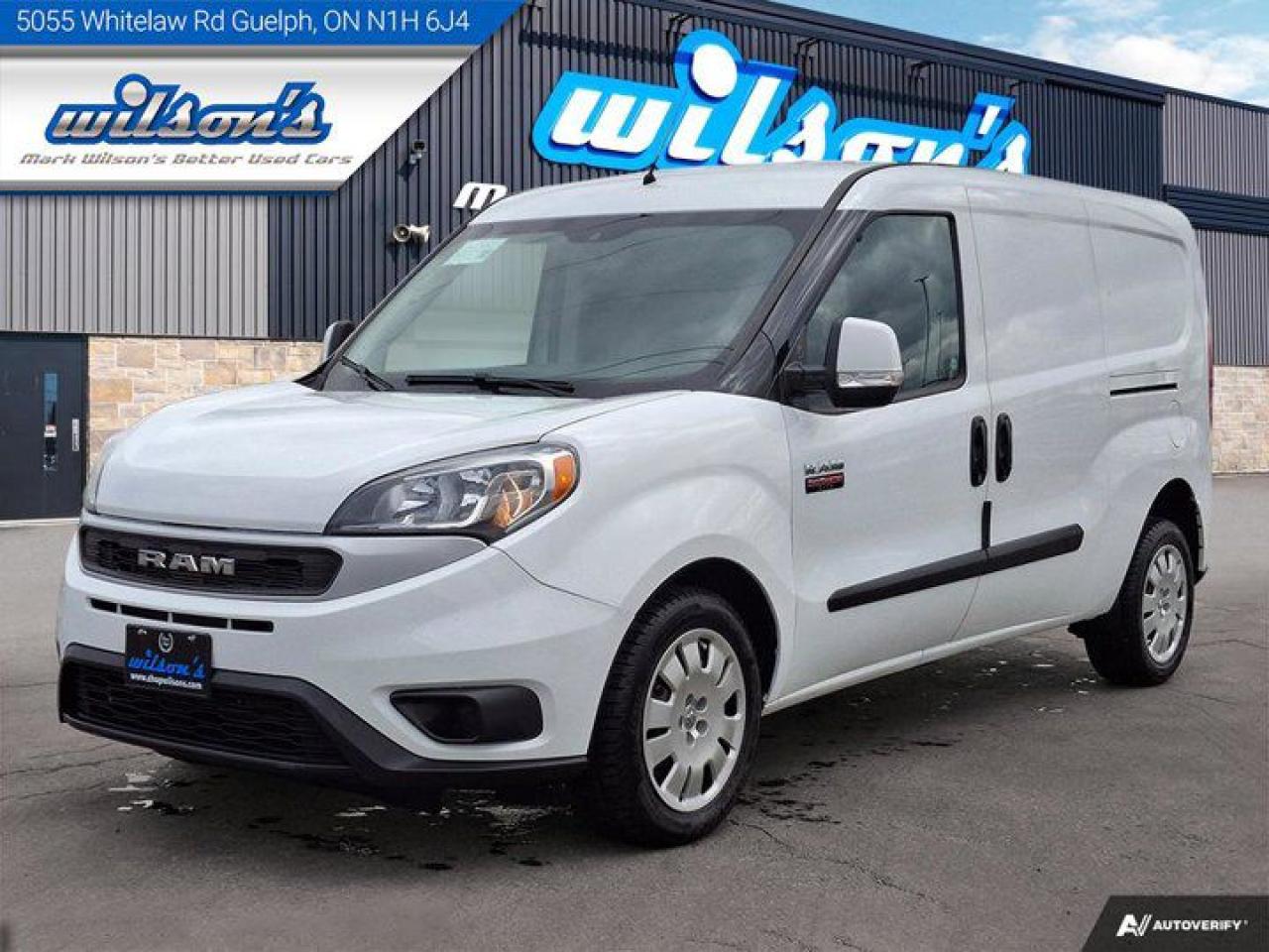 Used 2021 RAM ProMaster City Cargo Van SLT | Cargo Van | Rear Camera | Bluetooth | and more! for sale in Guelph, ON