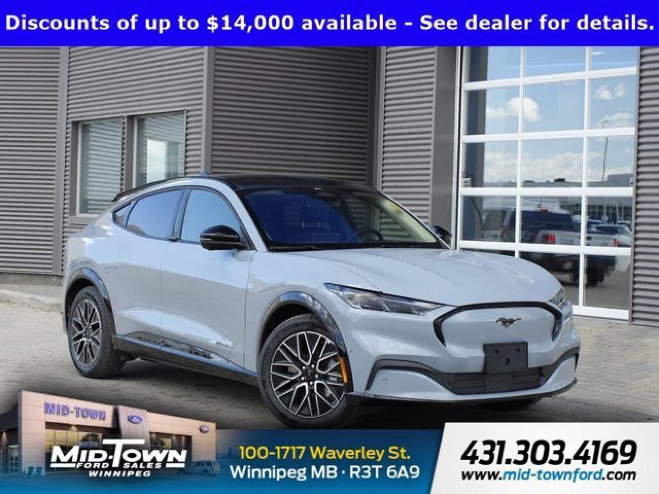 New 2024 Ford Mustang Mach-E Premium | $14,000 Discount Available Contact us! for sale in Winnipeg, MB