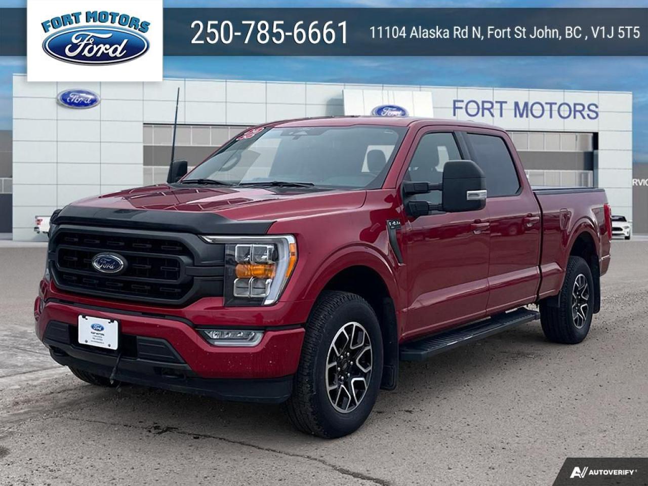 Used 2022 Ford F-150 4x4 Supercrew-157 for sale in Fort St John, BC