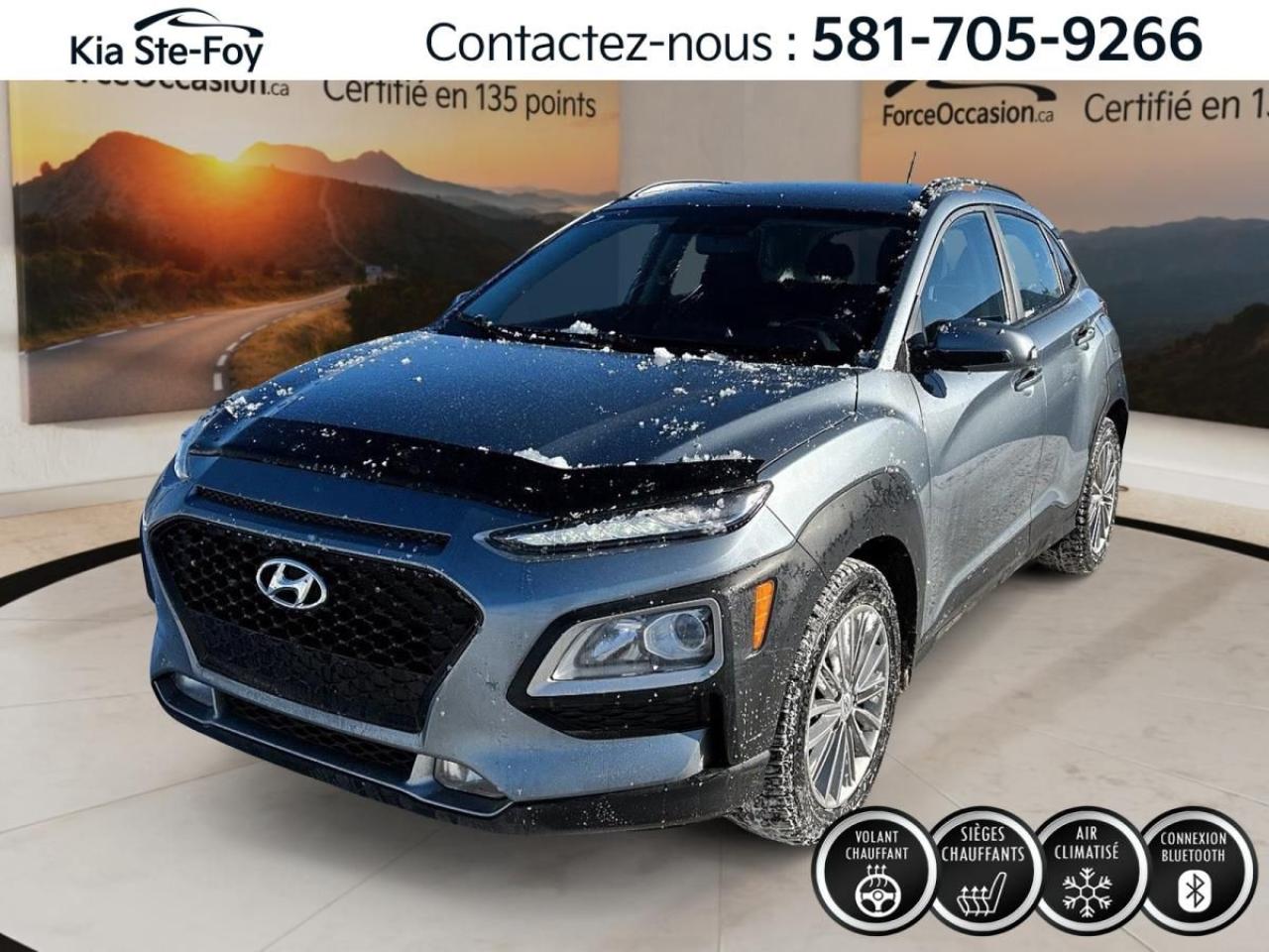 Used 2021 Hyundai KONA PREFERRED* AWD* VOLANT CHAUFFANT* CARPLAY* CRUISE* for sale in Ste-Foy, QC