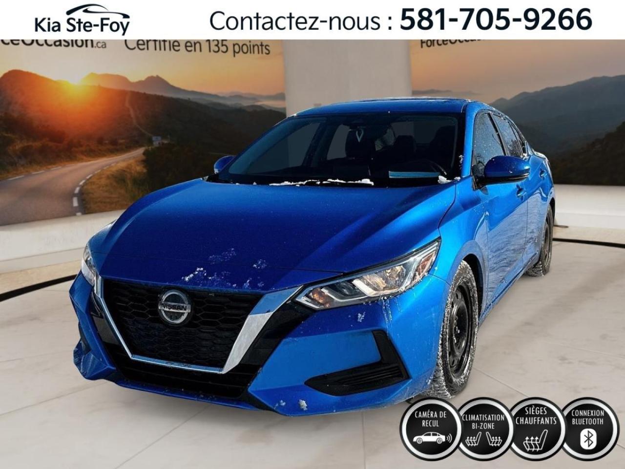 Used 2020 Nissan Sentra SV* SIEGES CHAUFFANTS* CAMERA* CRUISE* BIZONE* for sale in Ste-Foy, QC