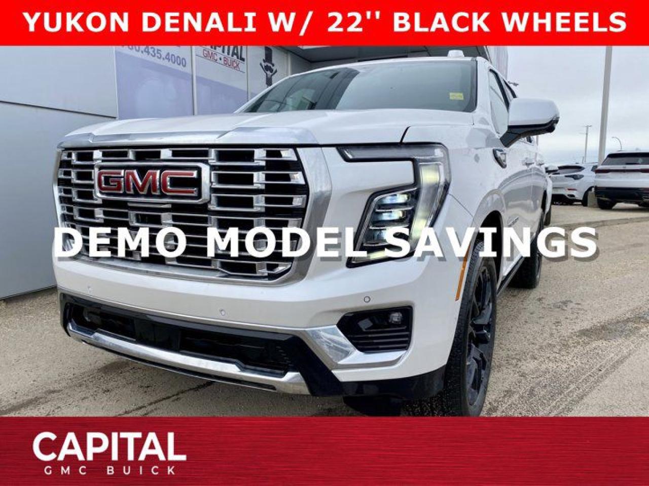 New 2025 GMC Yukon Denali 4WD for sale in Edmonton, AB