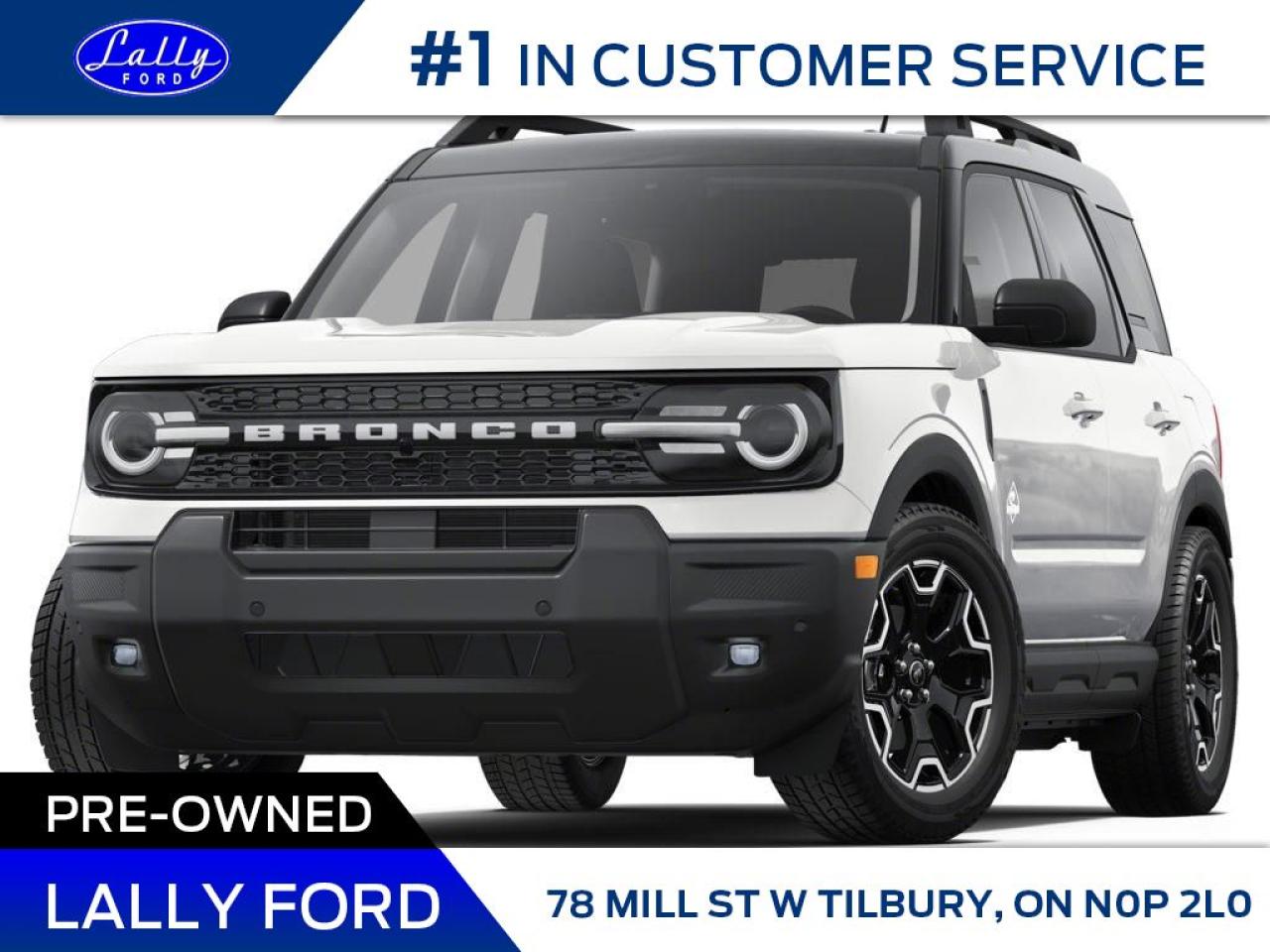 Used 2025 Ford Bronco Sport Outer Banks for sale in Tilbury, ON