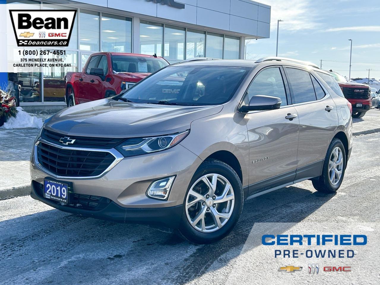 Used 2019 Chevrolet Equinox 2.0L 4CYL 2LT AWD HEATED FRONT SEATS, REMOTE VEHICLE START, POWER LIFTGATE, HD REAR VISION CAMERA, TRAILERING EQUIPMENT for sale in Carleton Place, ON