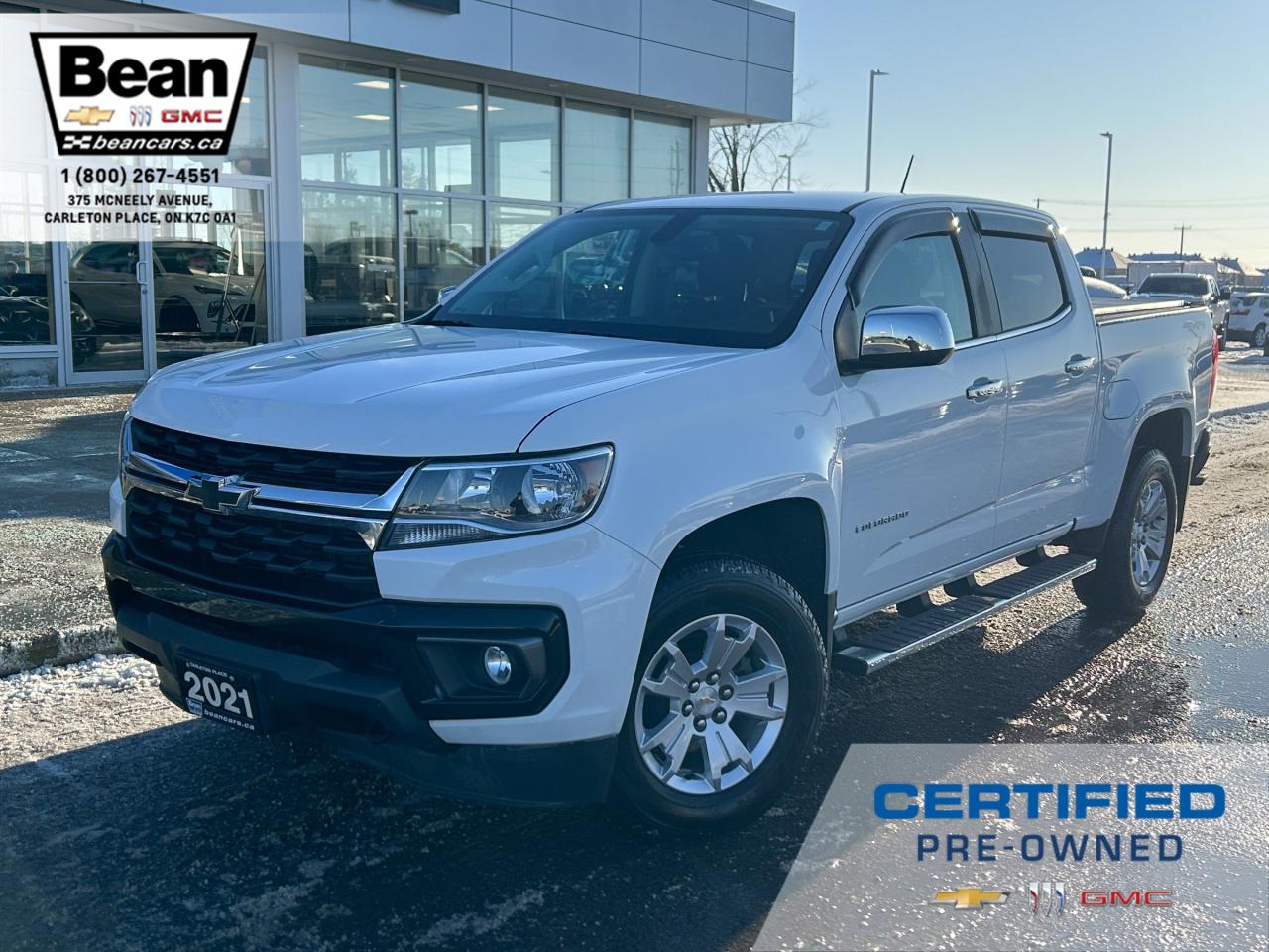 Used 2021 Chevrolet Colorado LT 3.6L V6 WITH REMOTE START/ENTRY, HEATED SEATS, CRUISE CONTROL, REAR VISION CAMERA, APPLE CARPLAY AND ANDROID AUTO for sale in Carleton Place, ON