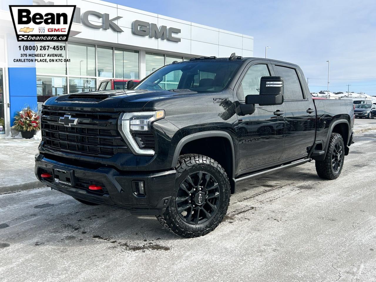 New 2025 Chevrolet Silverado 2500 HD LTZ DURAMAX 6.6L V8 WITH REMOTE START/ENTRY, HEATED SEATS, VENTILATED SEATS, HEATED STEERING WHEEL, HITCH GUIDANCE WITH HITCH VIEW, HD SURROUND VISION for sale in Carleton Place, ON