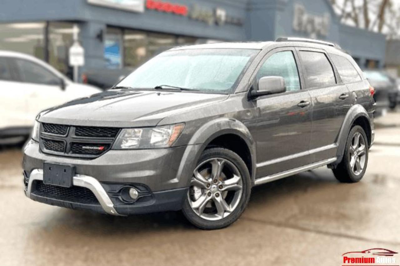 Used 2017 Dodge Journey AWD|LEATHER INTERIOR|HEATED SEATS|UCONNECT INFO SYSTEM|TOUCH SCREEN|7 SEATER|ALLOYS| for sale in Oakville, ON