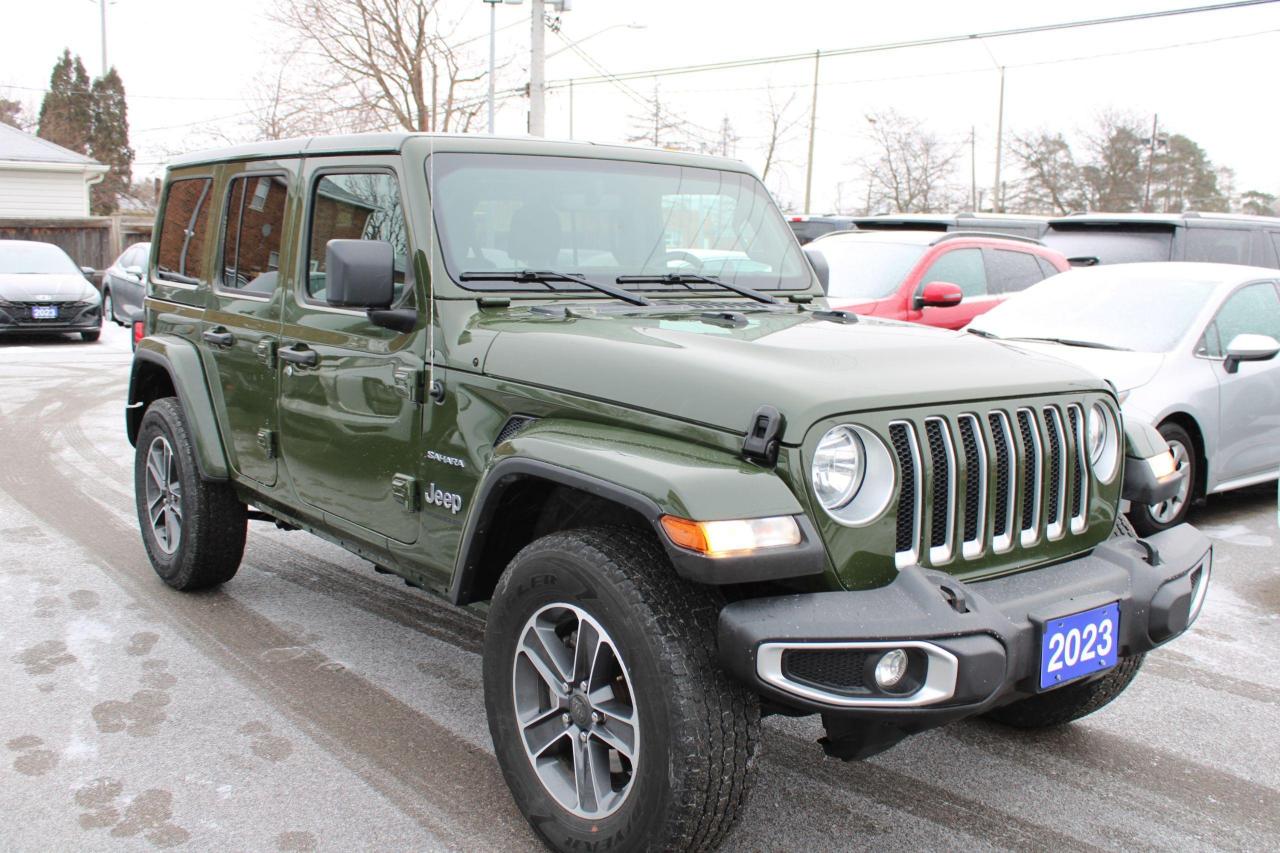 Used 2023 Jeep Wrangler Sahara 4 Door 4x4 for sale in Brampton, ON