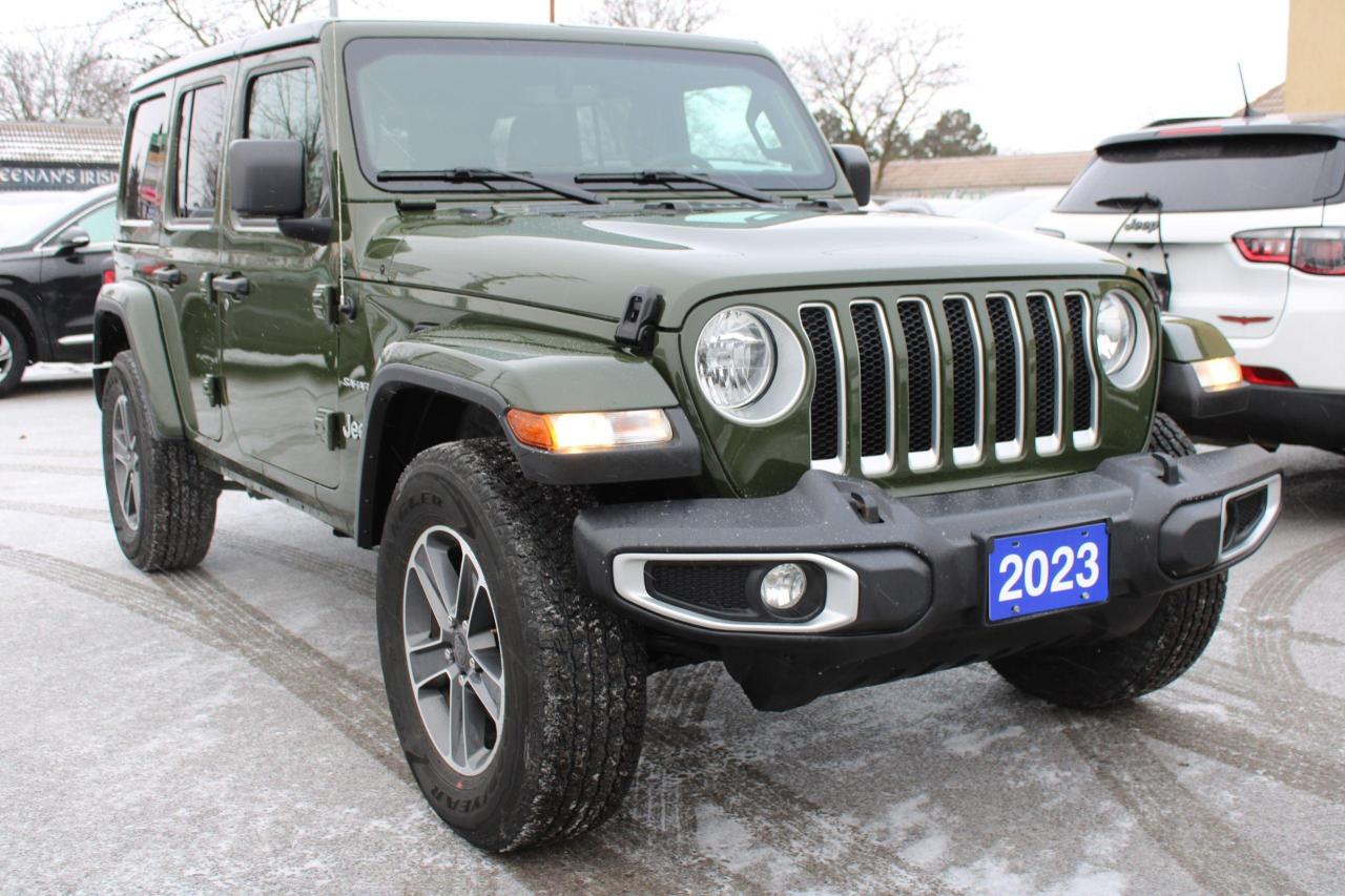 Used 2023 Jeep Wrangler Sahara 4 Door 4x4 for sale in Brampton, ON