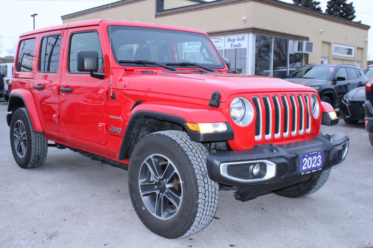 Used 2023 Jeep Wrangler Sahara 4 Door 4x4 for sale in Brampton, ON