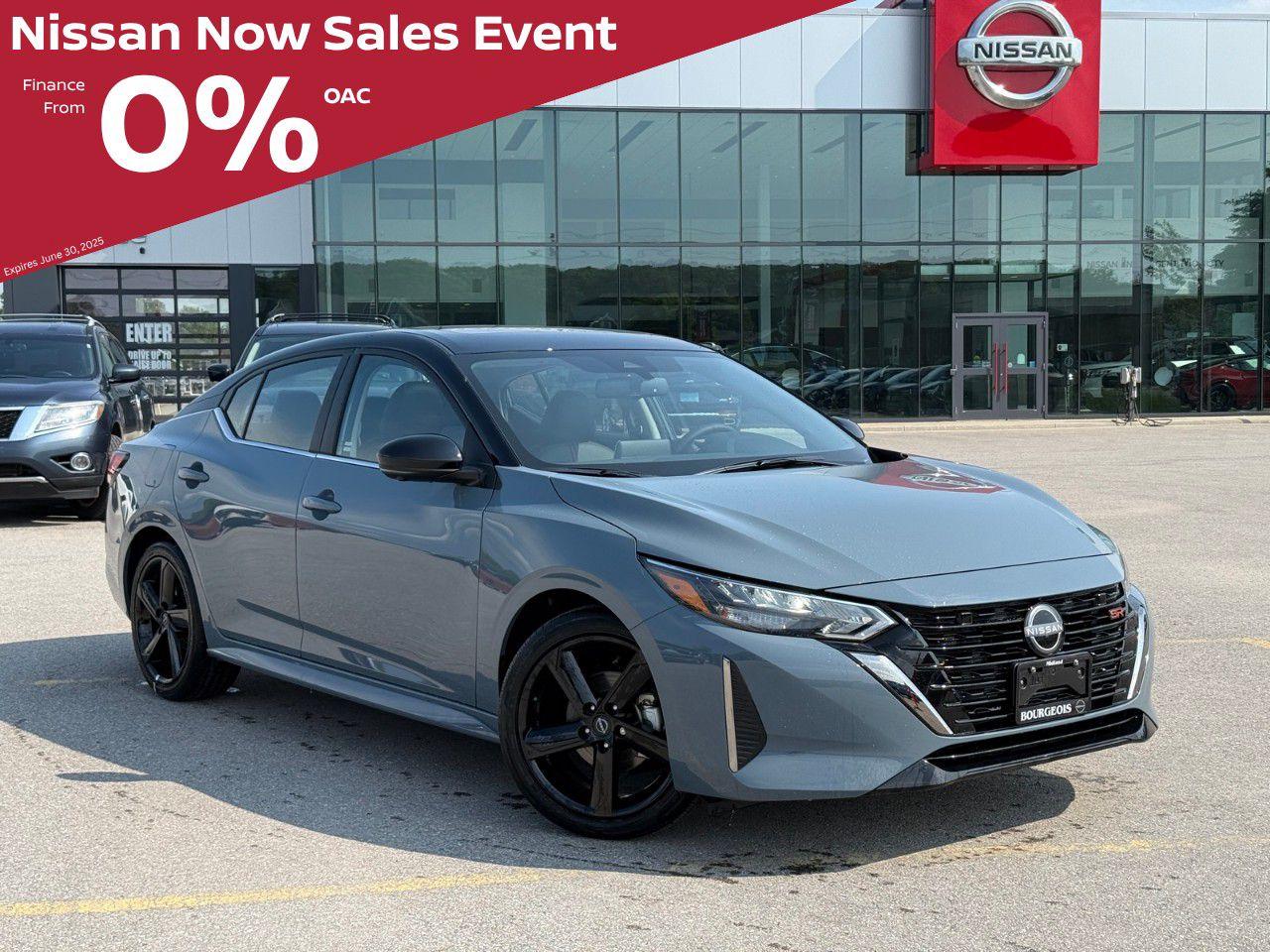 New 2025 Nissan Sentra SR CVT for sale in Midland, ON