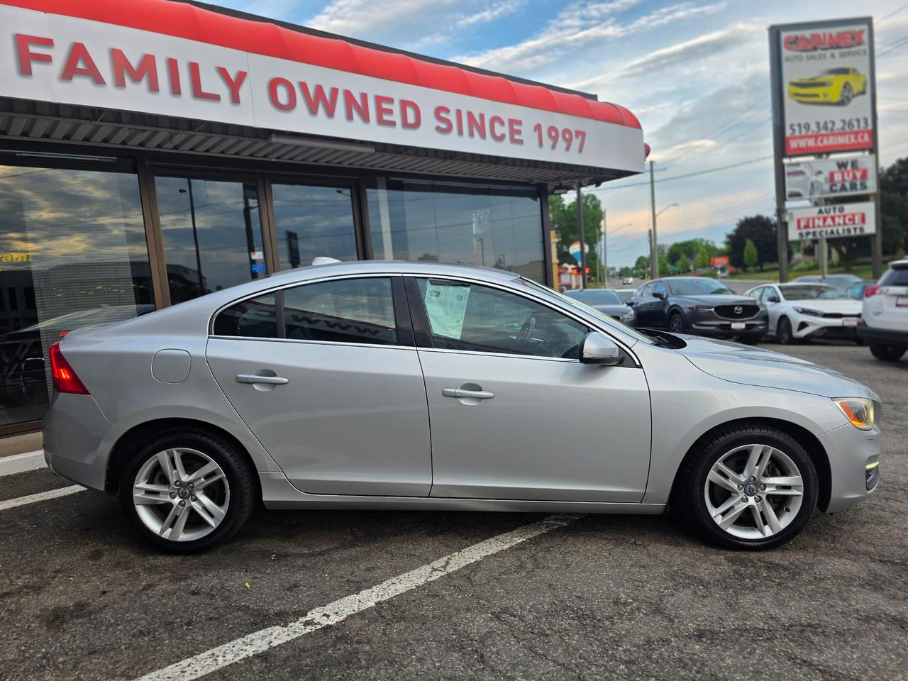 2015 Volvo S60 T5 Premier Plus AWD | BLIS | Leather | Sunroof | Backup Camera Photo