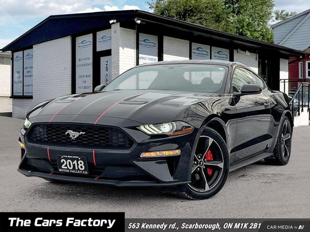 Used 2018 Ford Mustang EcoBoost Fastback 6MT 082,332KM Clean Car! for sale in Scarborough, ON