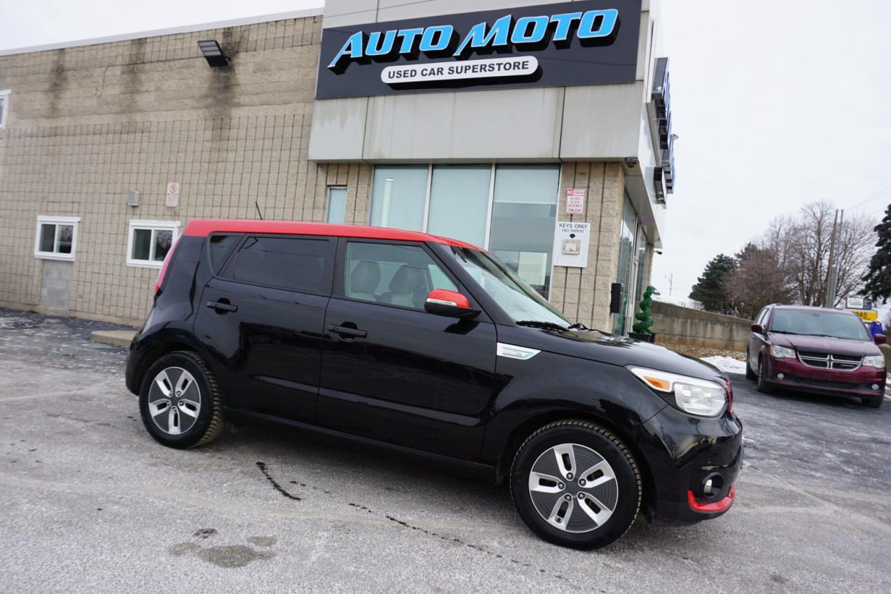 Used 2018 Kia Soul EV LUXURY CERTIFIED *KIA SERVICED* CAMERA NAV BLUETOOTH LEATHER HEATED SEATS CRUISE ALLOYS for sale in Burlington, ON