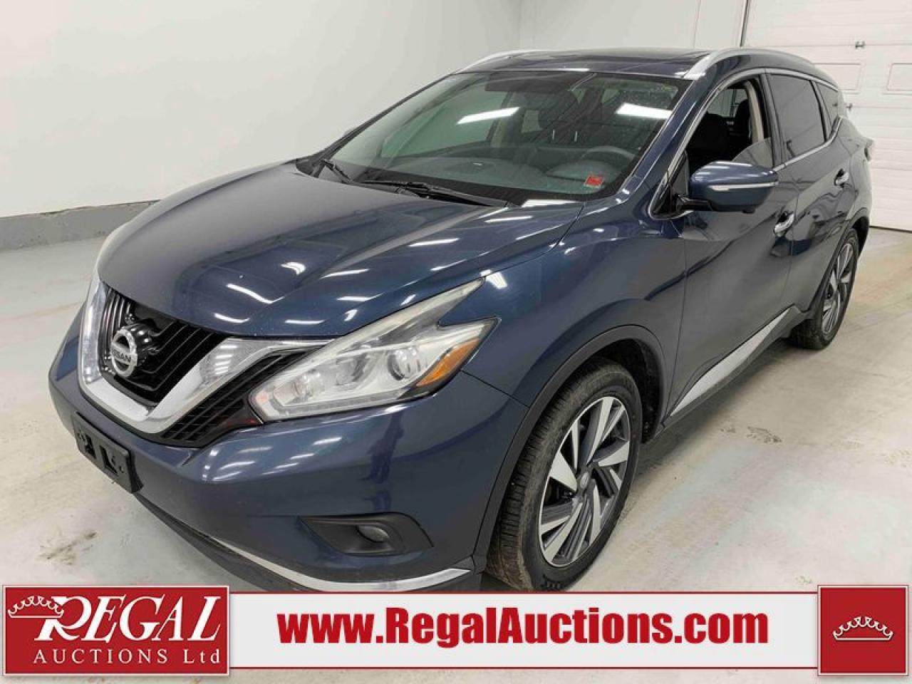 Used 2015 Nissan Murano Platinum for sale in Calgary, AB