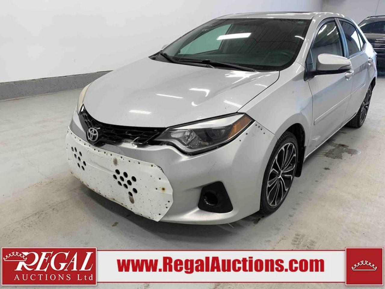 Used 2014 Toyota Corolla S for sale in Calgary, AB