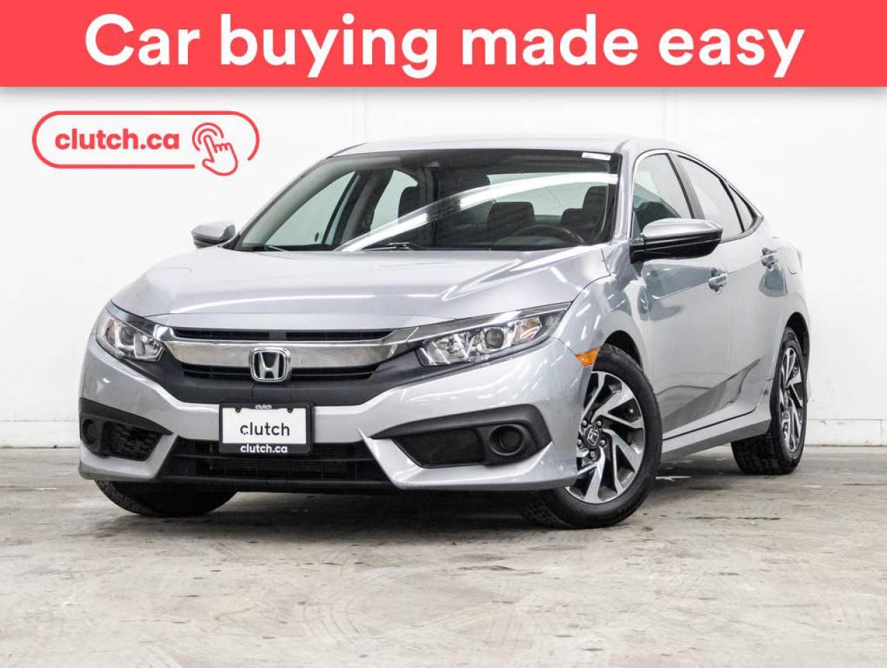 Used 2018 Honda Civic SE w/ Apple CarPlay & Android Auto, Heated Front Seats, Rearview Camera for sale in Toronto, ON