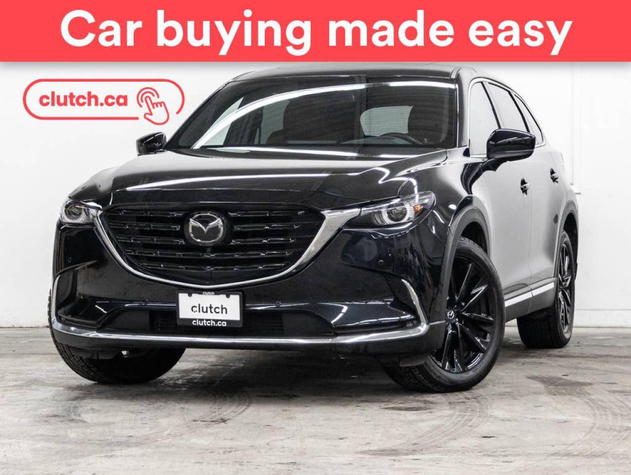 Used 2023 Mazda CX-9 Kuro Edition AWD w/ Apple CarPlay & Android Auto, Heated Steering Wheel, Heated Front Seats for sale in Toronto, ON