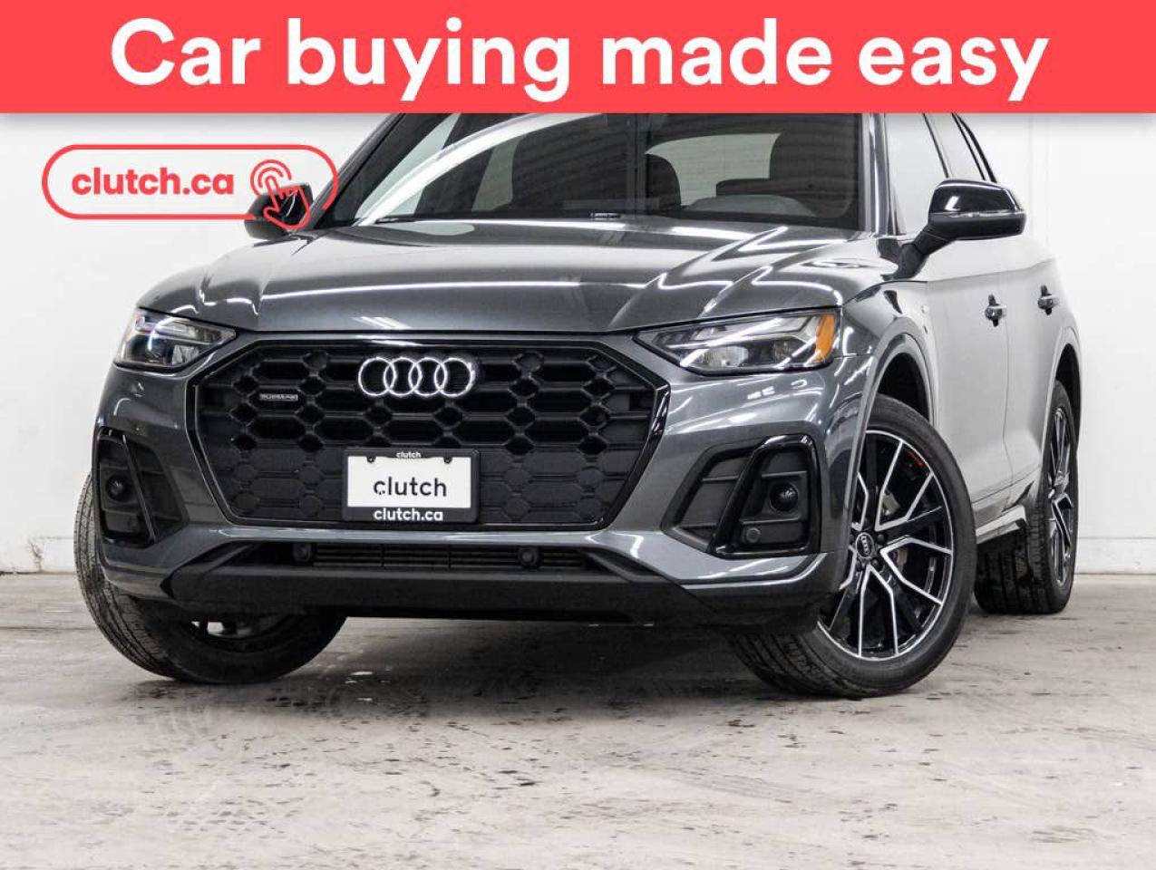 Used 2021 Audi Q5 45 Progressiv w/ Apple CarPlay & Android Auto, Heated Steering Wheel, Heated Front Seats for sale in Toronto, ON