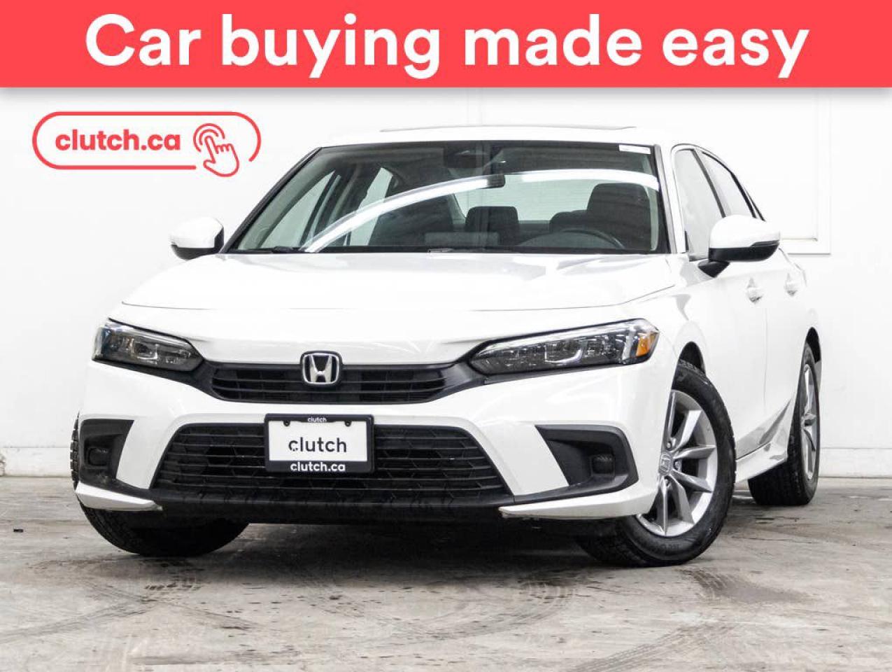 Used 2022 Honda Civic EX w/ Apple CarPlay & Android Auto, Heated Steering Wheel, Heated Front Seats for sale in Toronto, ON