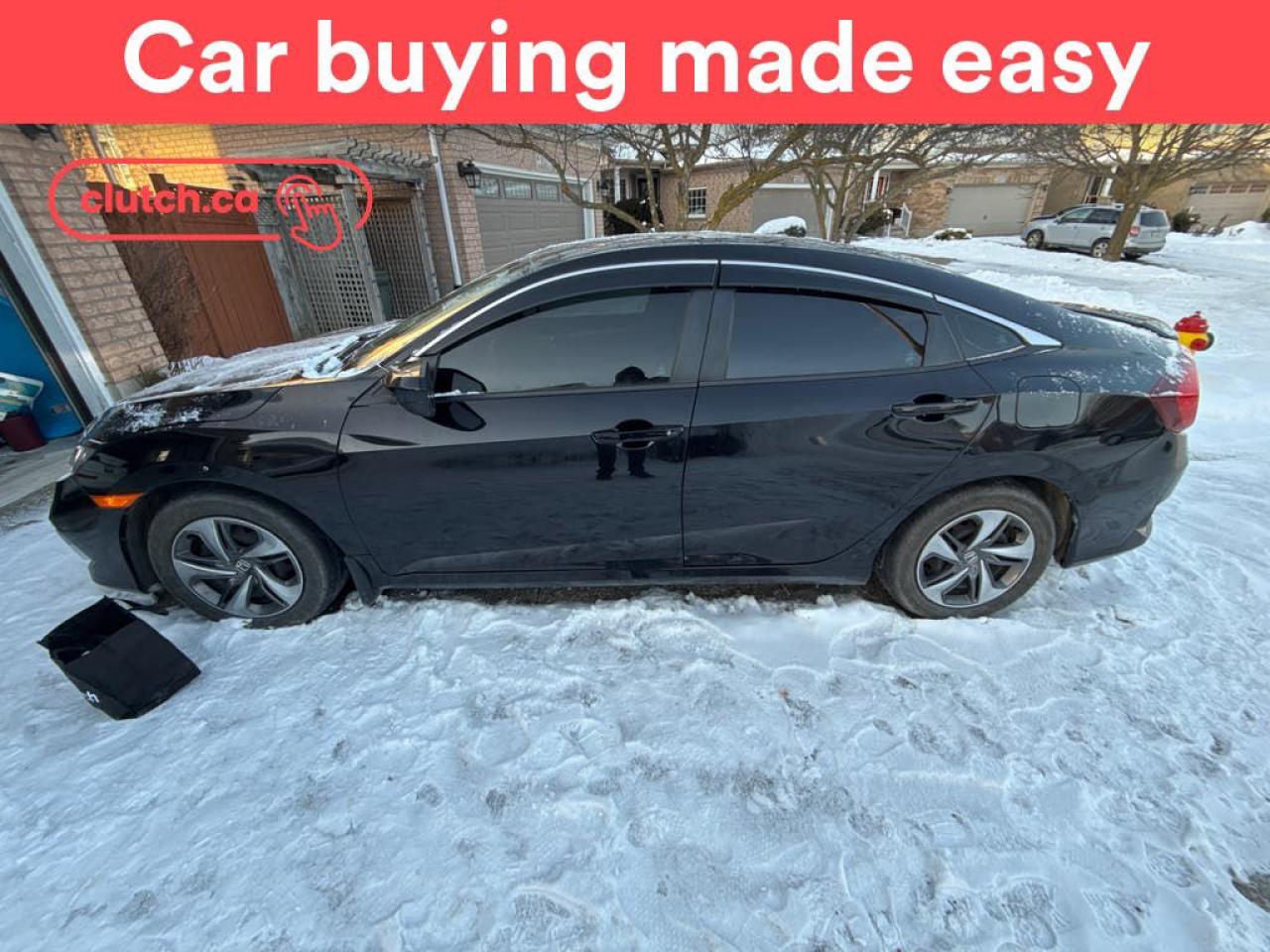 Used 2019 Honda Civic LX w/ Apple CarPlay & Android Auto, A/C, Rearview Cam for sale in Toronto, ON