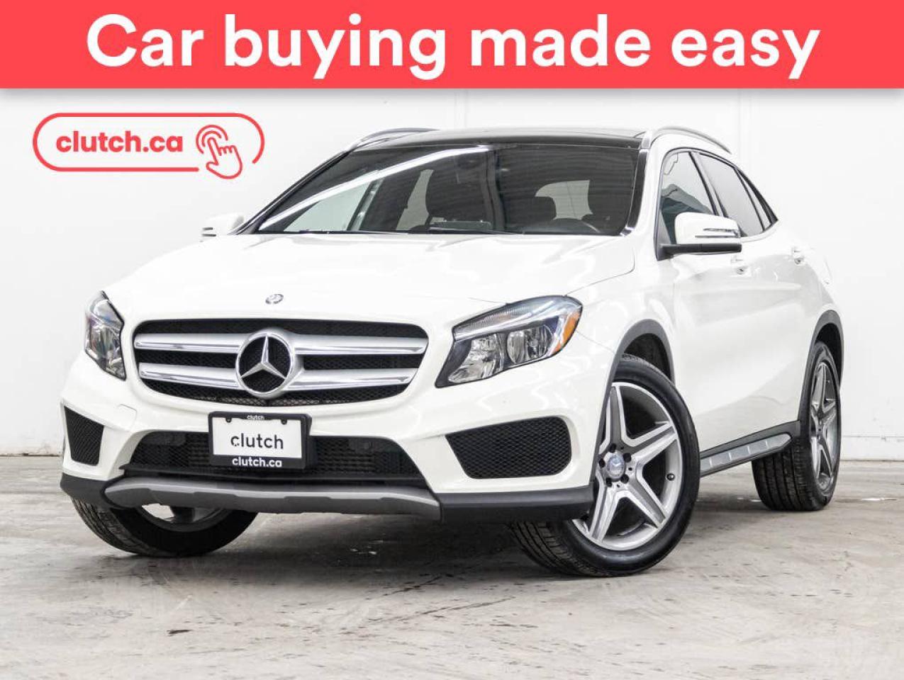 Used 2016 Mercedes-Benz GLA 250 4MATIC AWD w/ Nav, Dual Zone A/C, Dual Panel Sunroof for sale in Toronto, ON