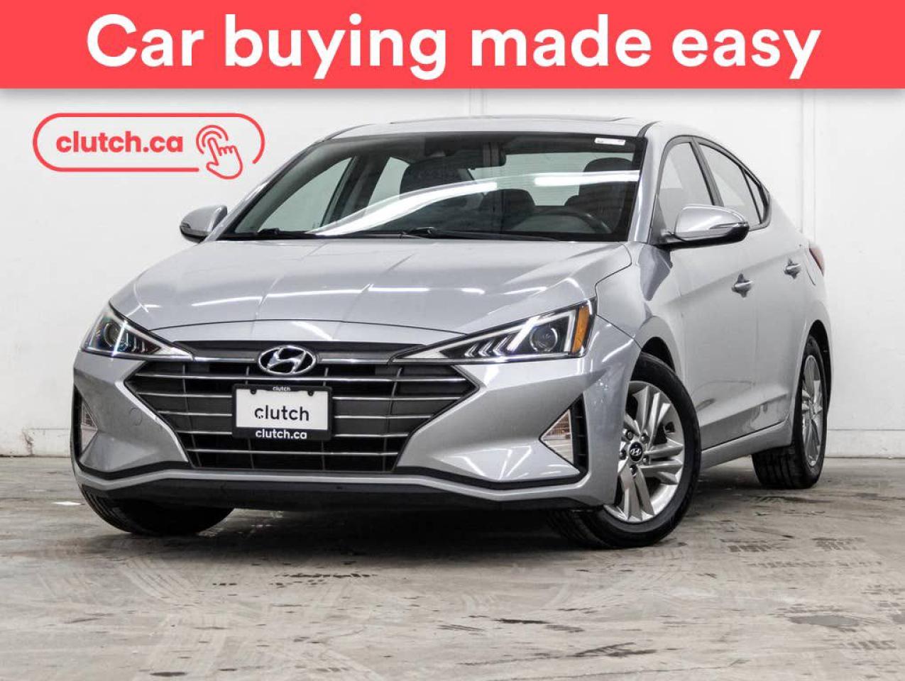 Used 2020 Hyundai Elantra Preferred w/ Sun & Safety Pkg. w/ Apple CarPlay & Android Auto, Heated Steering Wheel, Heated Front Seats for sale in Toronto, ON