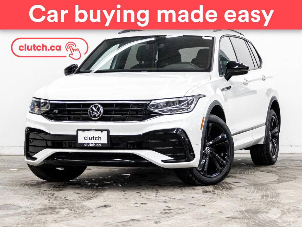 Used 2023 Volkswagen Tiguan Comfortline R-Line Black Edition AWD w/ Apple CarPlay & Android Auto, Dual Zone A/C, Panoramic Sunroof for sale in Toronto, ON