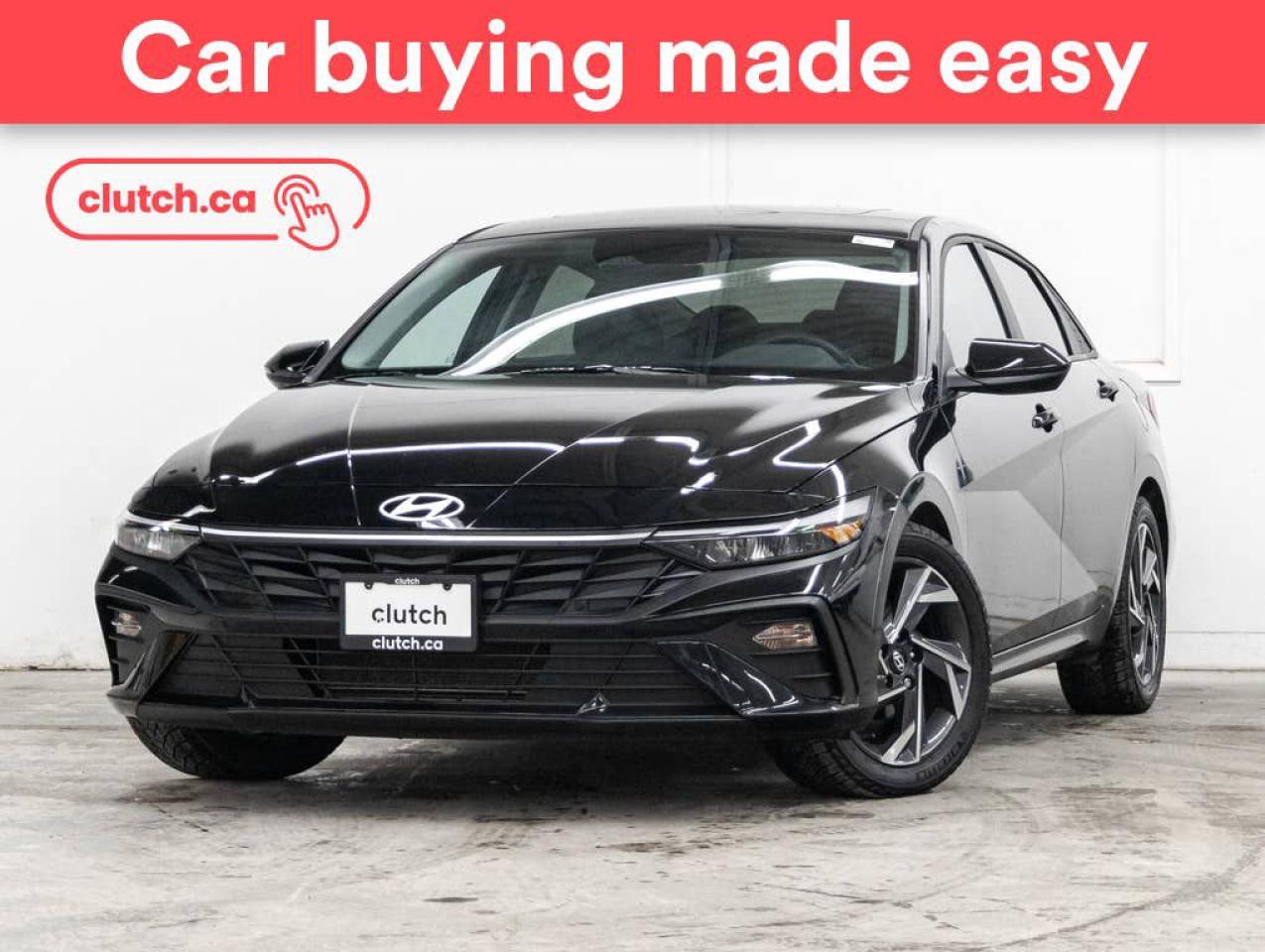 Used 2024 Hyundai Elantra Preferred w/ Tech. Pkg. w/ Apple CarPlay & Android Auto, Heated Steering Wheel, Heated Front Seats for sale in Toronto, ON