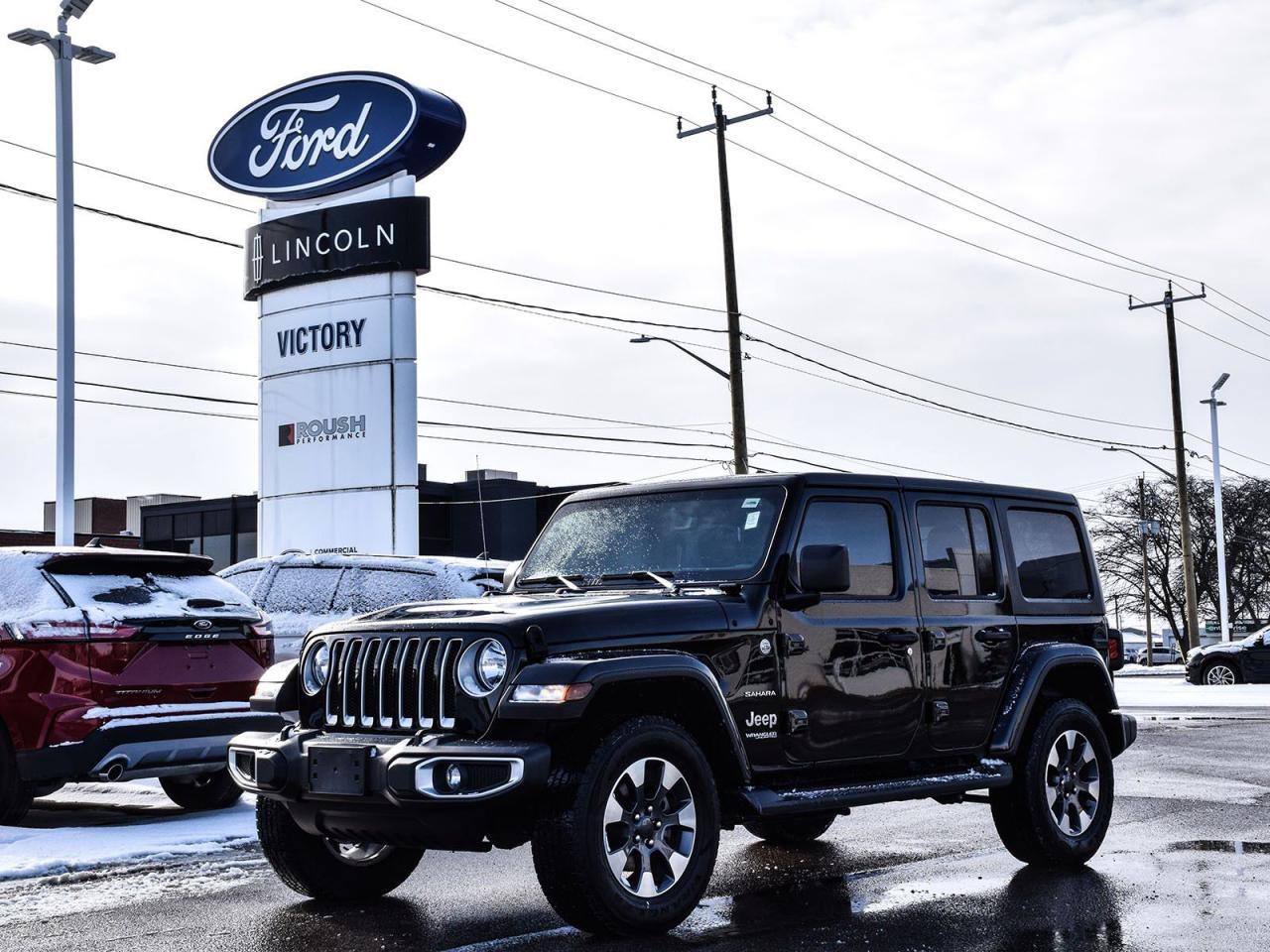 Used 2021 Jeep Wrangler Unlimited Sahara Heated Seats | V6 | Navigation | for sale in Chatham, ON