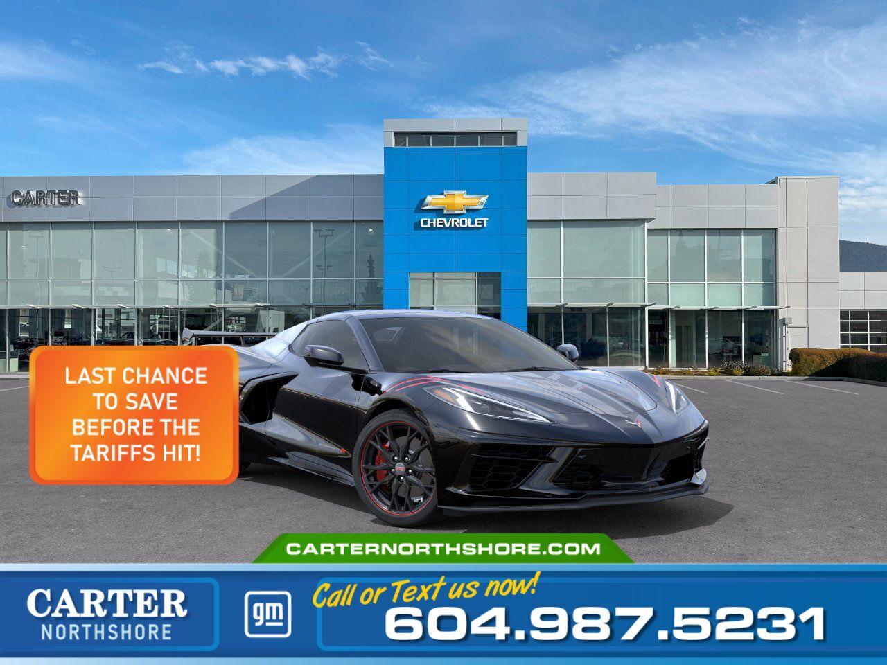 New 2025 Chevrolet Corvette 2LT for sale in North Vancouver, BC