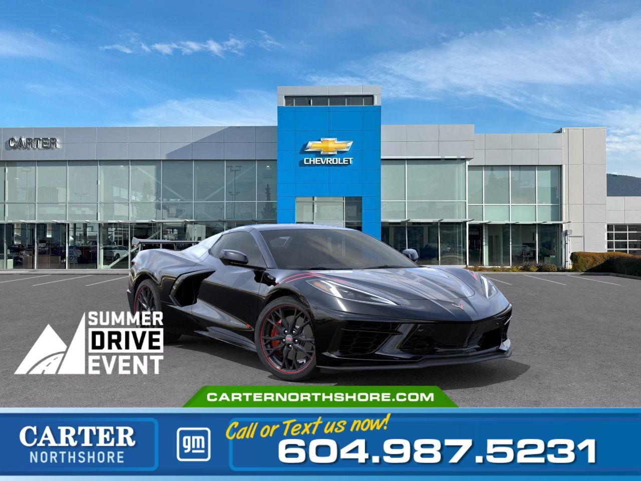 New 2025 Chevrolet Corvette 2LT | Vented Seats/Perf Brakes/Perf Exhaust for sale in North Vancouver, BC