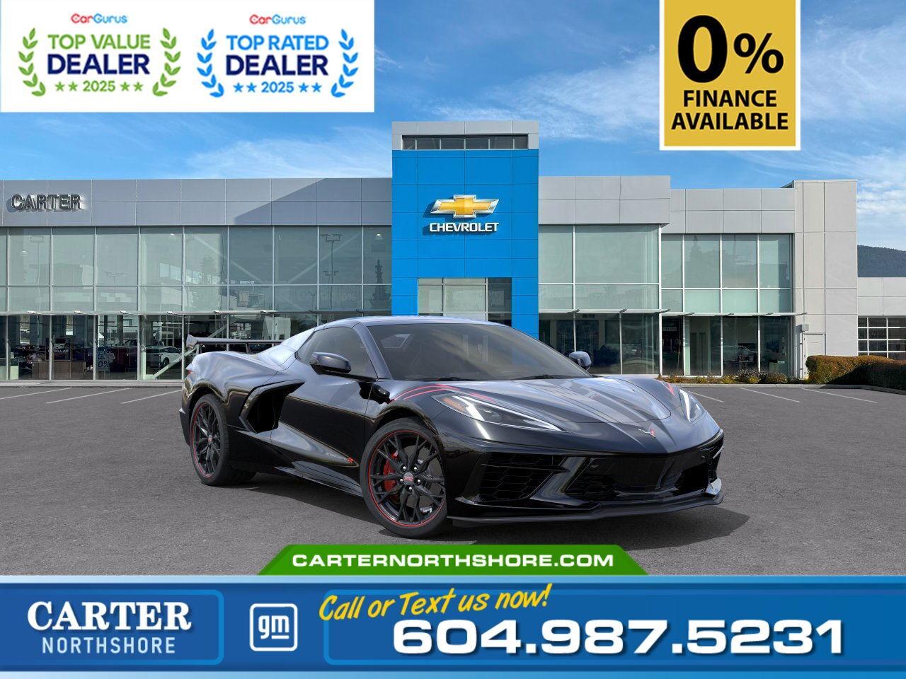 New 2025 Chevrolet Corvette 2LT | Vented Seats/Perf Brakes/Perf Exhaust for sale in North Vancouver, BC