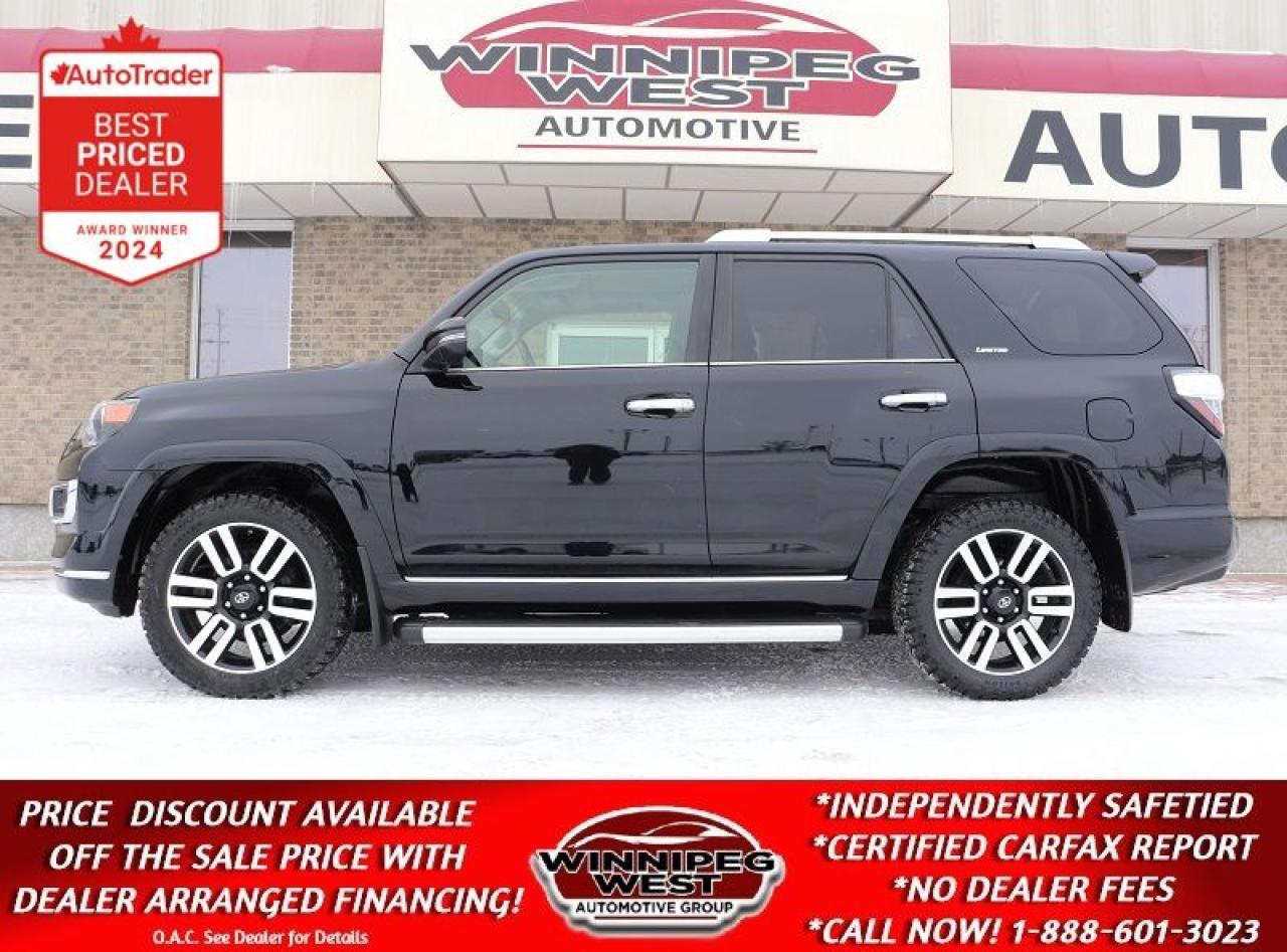 Used 2019 Toyota 4Runner LIMITED V6 4X4, 7 PASSENGER, LOADED, SHARP & CLEAN for sale in Headingley, MB