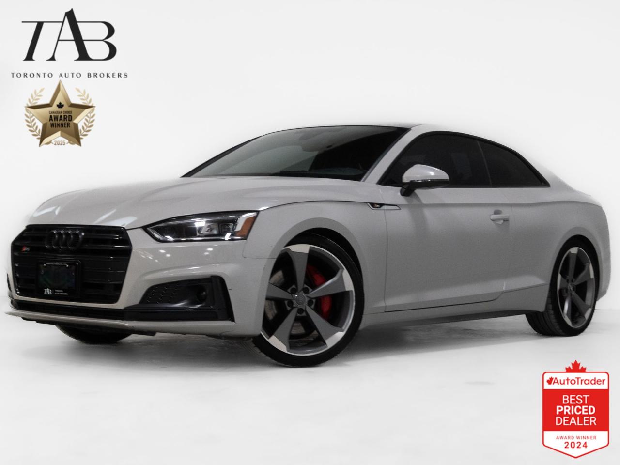 Used 2019 Audi S5 Coupe TECHNIK | S-LINE | SUNROOF | HUD | BANG OLUFSEN for sale in Vaughan, ON